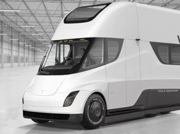 Tesla Semi представили в виде дома на колесах