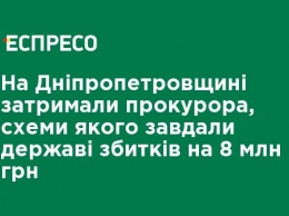 На Днепропетровщине задержали прокурора, схемы которого нанесли государству ущерб на 8 млн грн