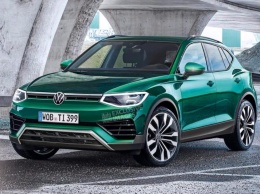 Новый Volkswagen Tiguan показали на «свежих» рендерах