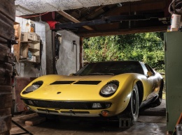 Раритетный суперкар Lamborghini 45 лет простоял нетронутым в гараже