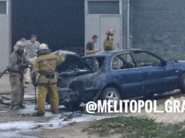В Запорожской области на СТО ЧП: Сгорели автомобили, пострадали люди (ФОТО, ВИДЕО)