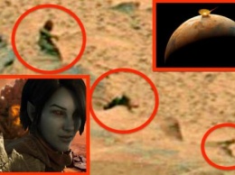 На Марсе была жизнь - Окаменевшую женщину обнаружили возле кратера Ломоносова