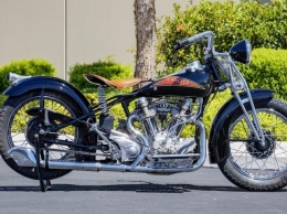 Crocker Small Tank V-Twin 1937 года продадут на аукционе