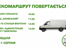 В воскресенье по улицам Одессы будет ездить экоавтомобиль (адреса)