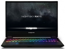 Ноутбук Eurocom Nightsky RX15 оснащен 240-Гц дисплеем IGZO FHD
