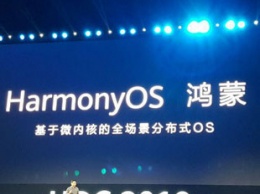 Huawei представила операционную систему Harmony OS