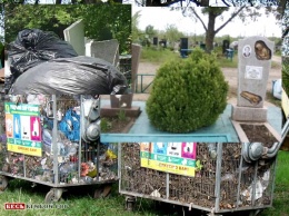 Кто на Западном кладбище в Кривом Роге контролирует тех, кто не знает, куда положено выбрасывать мусор?
