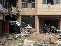 Последствия тайфуна "Лекима" в Китае