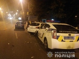 В Харькове произошло жесткое ДТП с полицией: есть пострадавшие
