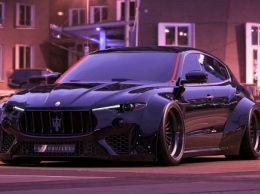 «Заниженный» Maserati Levante похож на Subaru WRX