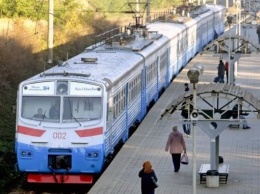 Утром в Киеве отменили шесть рейсов городской электрички
