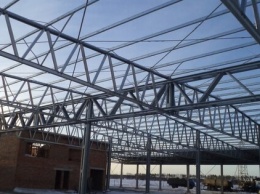 Шведы построили быстромонтируемое здание под склады в Киевской области