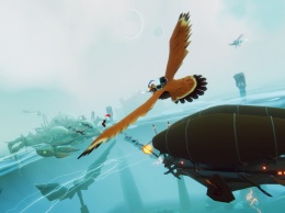 Трейлер The Falconeer - ролевого экшена о битвах верхом на огромной птице над затонувшим миром