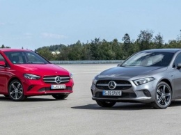 Mercedes-Benz показала гибридные A250e и B250e