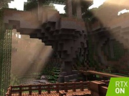 Nvidia снабдила Minecraft трассировкой лучей