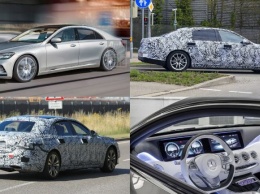 Серийный Mercedes-Benz S-Class замечен на Нюрбургринге (ВИДЕО)