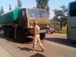 Военный КАмаЗ врезался в пассажирскую маршрутку «Николаев-Херсон»
