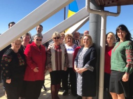 В Австралии торжественно подняли государственный флаг Украины