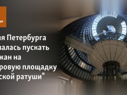 Мэрия Петербурга отказалась пускать горожан на смотровую площадку "Невской ратуши"