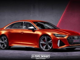 В Сети появились первые изображения «заряженного» седана Audi RS6