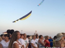 Как в Скадовске отпраздновали День Независимости Украины