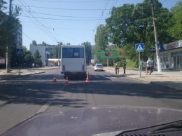 В Николаеве маршрутка сбила пенсионера