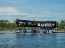 АМПУ углубит русло Припяти до границы c Беларусью