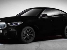 BMW X6 обзавелся особым цветом Vantablack