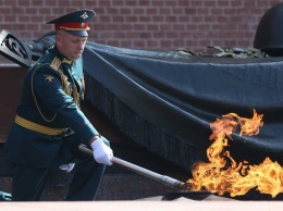 Частица Вечного огня отправилась из Москвы в столицу Словении