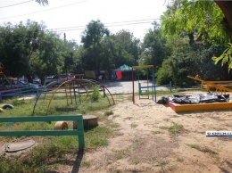 По улице Ушинского установят новую детскую площадку
