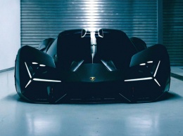 Показан тизер гибридного гиперкара Lamborghini