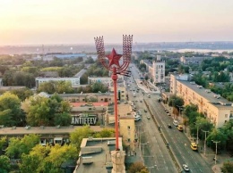 Краевед снял с высоты дом Коксохима - здание называют "запорожским Кремлем", - ФОТО