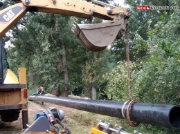 Реконструкцию канализационного коллектора между КНС-7 и КНС-8 «спонсирует» бюджет Кривого Рога