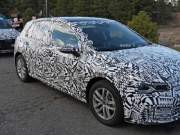 Гибридный Volkswagen Golf GTE 2020 замечен на тестах