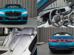 В ОАЭ представили особый BMW M760Li xDrive Atlantis Blue (ФОТО)