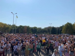 В Одессе проходит митинг в поддержку Александра Ройтбурда