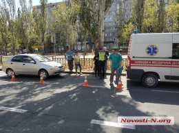 В центре Николаева «Шевроле» сбил женщину на пешеходном переходе