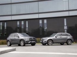 Mercedes-Benz рассекретил гибридные кроссоверы GLE и GLC
