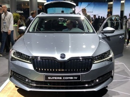 Skoda представила гибридный универсал Superb iV (ФОТО)