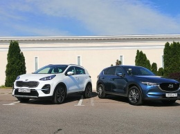 Мажор или бойскаут: сравнительный тест Mazda CX-5 и KIA Sportage