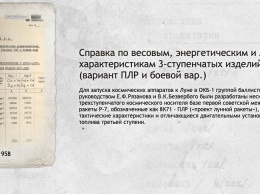 Роскосмос рассекретил некоторые документы о лунной программе СССР