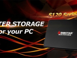 Biostar S120: 2,5-дюймовые SSD-накопители вместимостью до 1 Тбайт