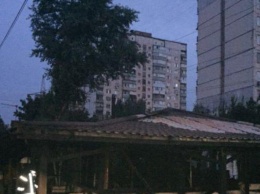 В Киеве ночью сгорел ресторан