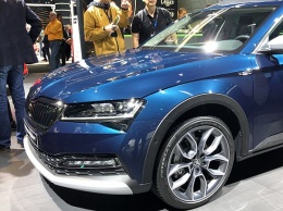 Skoda представила внедорожный Superb Scout (ФОТО)