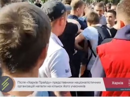 Как радикалы избивали в Харькове несовершеннолетних. Полное видео