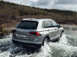 Volkswagen Tiguan подготовили к российской зиме