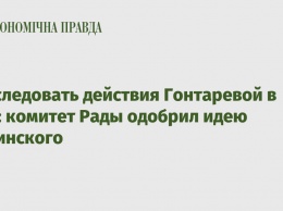 Расследовать действия Гонтаревой в НБУ: комитет Рады одобрил идею Дубинского
