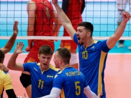 Сборная Украины выиграла у Эстонии на ЧЕ по волейболу