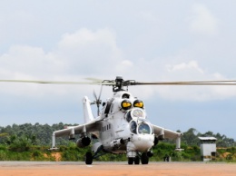 Украинские вертолеты Ми-24 нанесли удар по повстанцам в джунглях ДР Конго