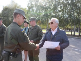 В Кривом Роге 177 гвардейцев прошли курс подготовки в Донецком юридическом институте